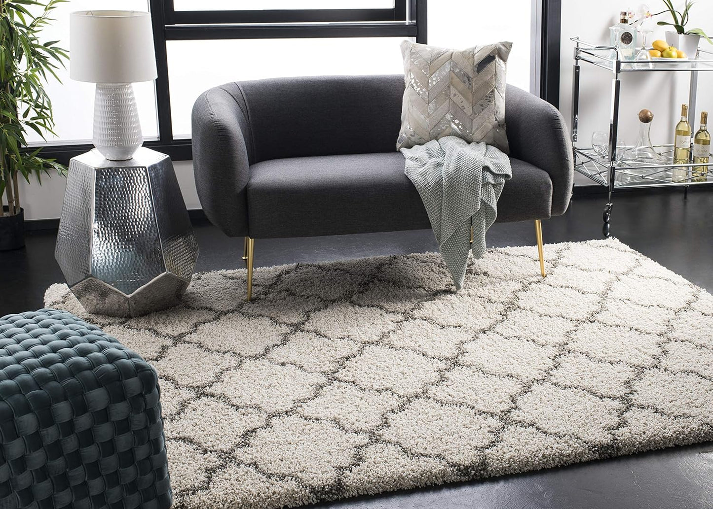 SAFAVIEH Hudson Shag Collection Alfombra de área - 10' x 14'...