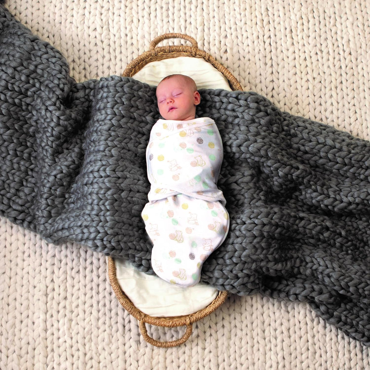 aden + anais Essentials - Manta para envolver fácilmente al recién...