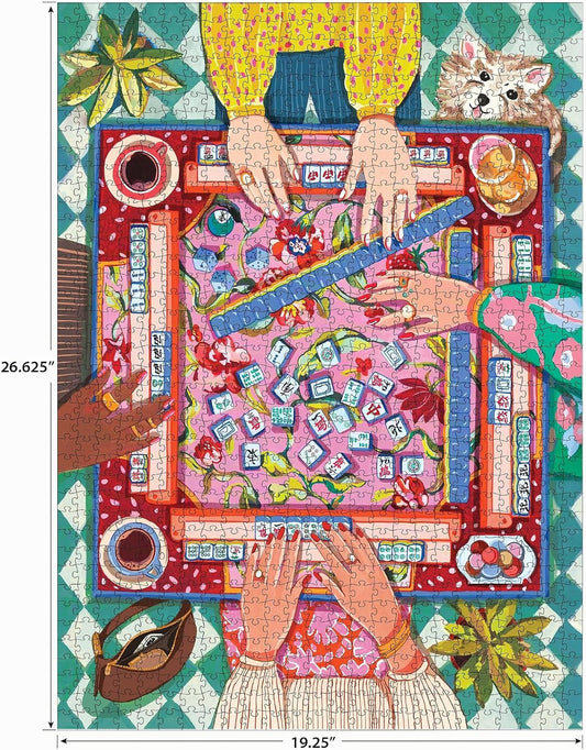 RoseArt - Hobby Haven - Modern Mahjong - Rompecabezas de 1000 pieza...