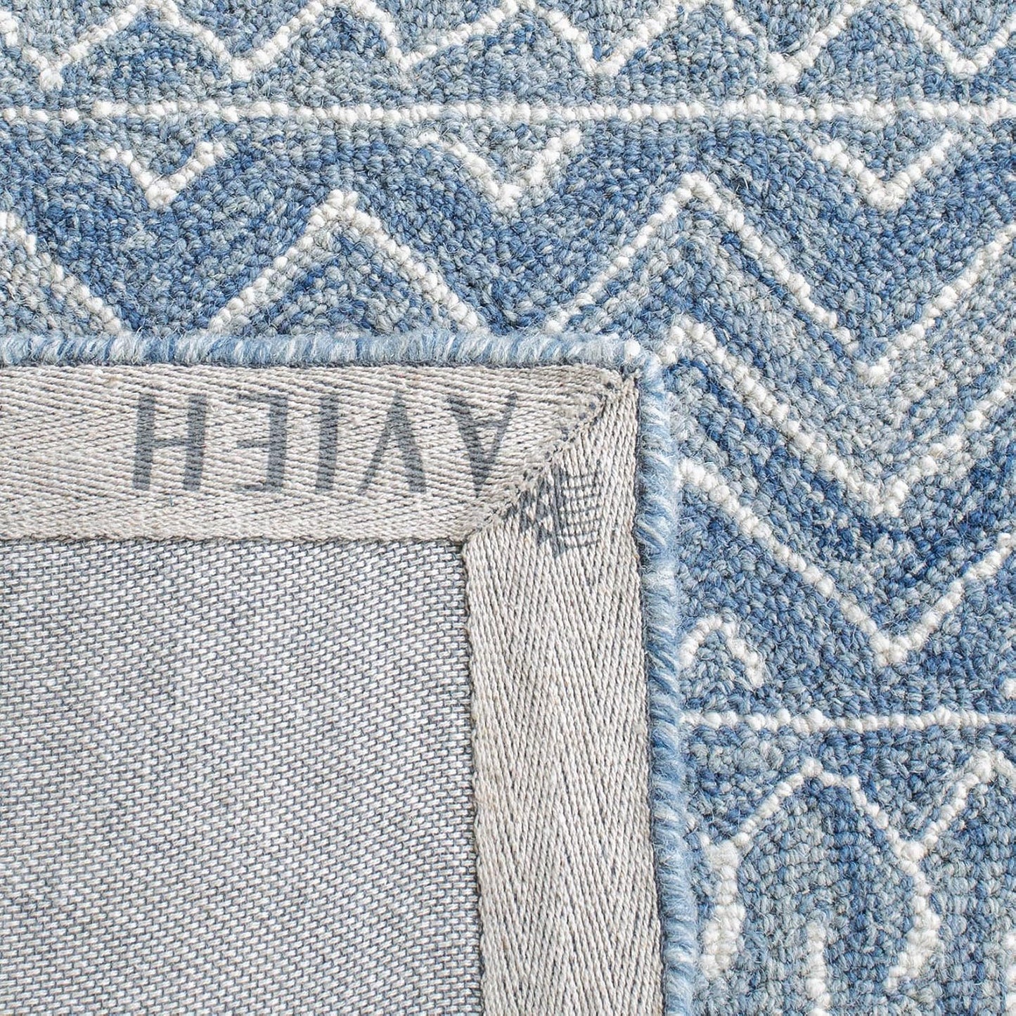 SAFAVIEH Micro-Loop Collection MLP502M - Alfombra de lana tribal ma...