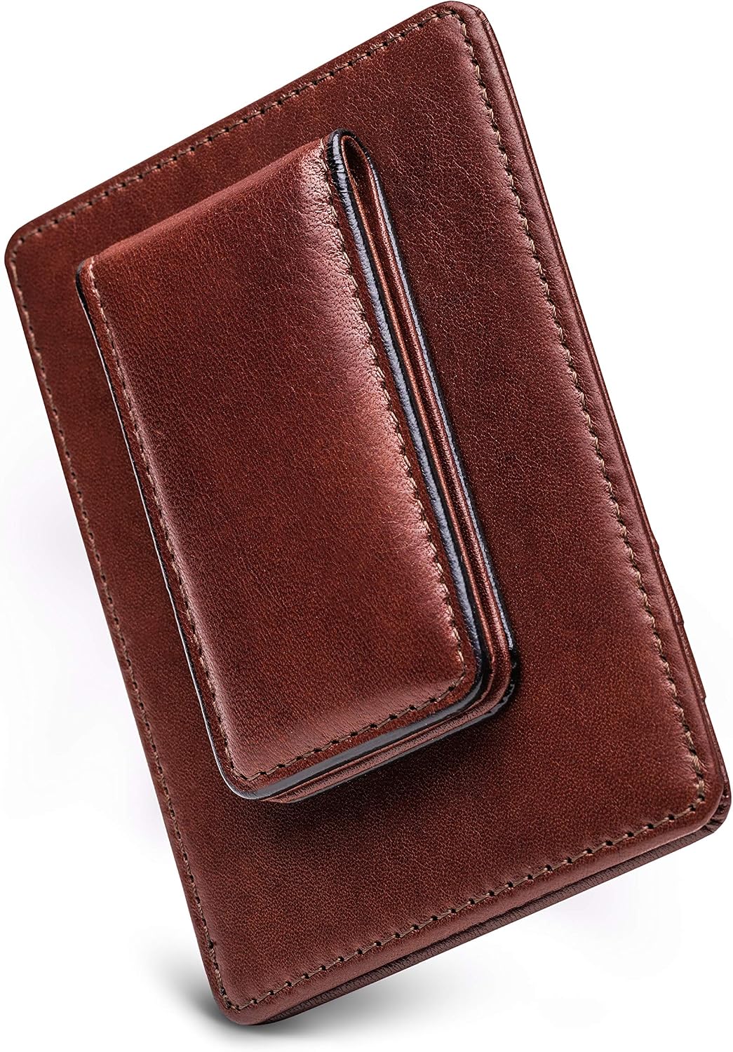 Bosca Cartera con bolsillo frontal para hombre en piel vieja - RFID