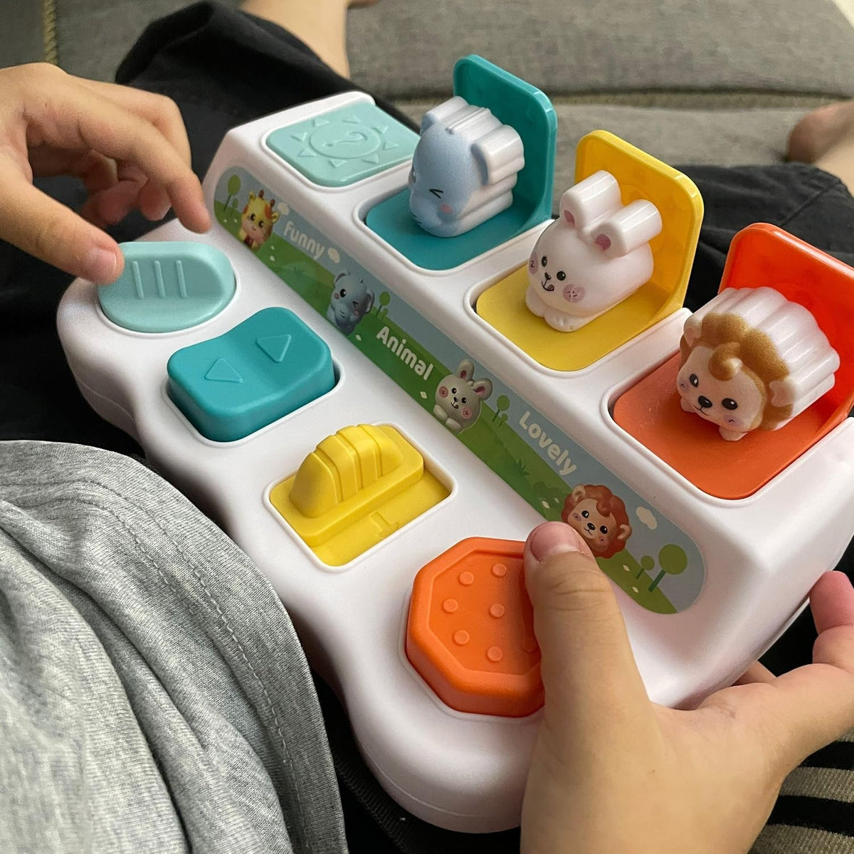 Juguete de causa y efecto para niños pequeños de 2 a 3 años \u2013...