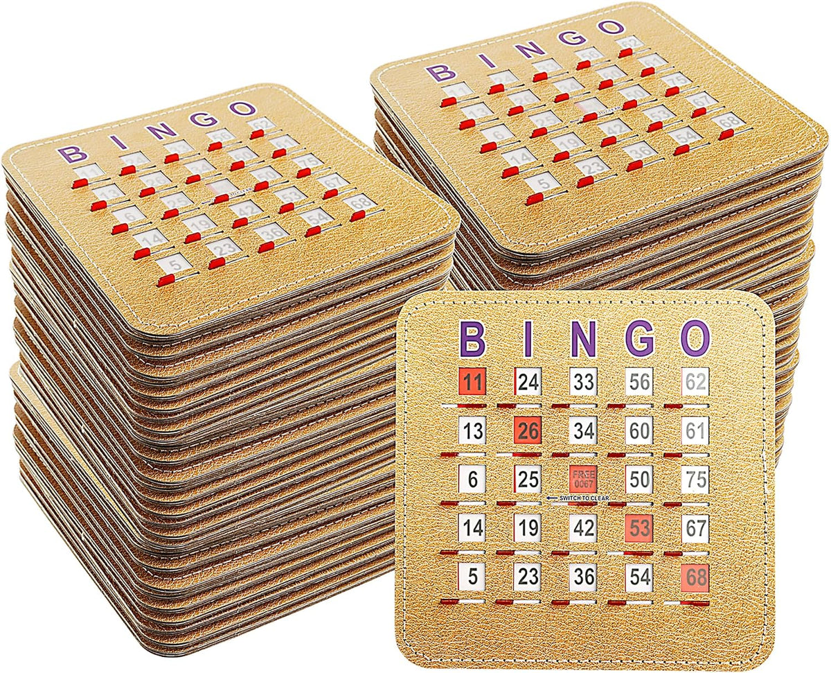 GSE Tarjetas de juego de bingo, paquete de 200 tarjetas de bingo re...