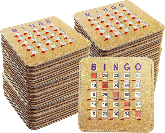 GSE Tarjetas de juego de bingo, paquete de 200 tarjetas de bingo re...