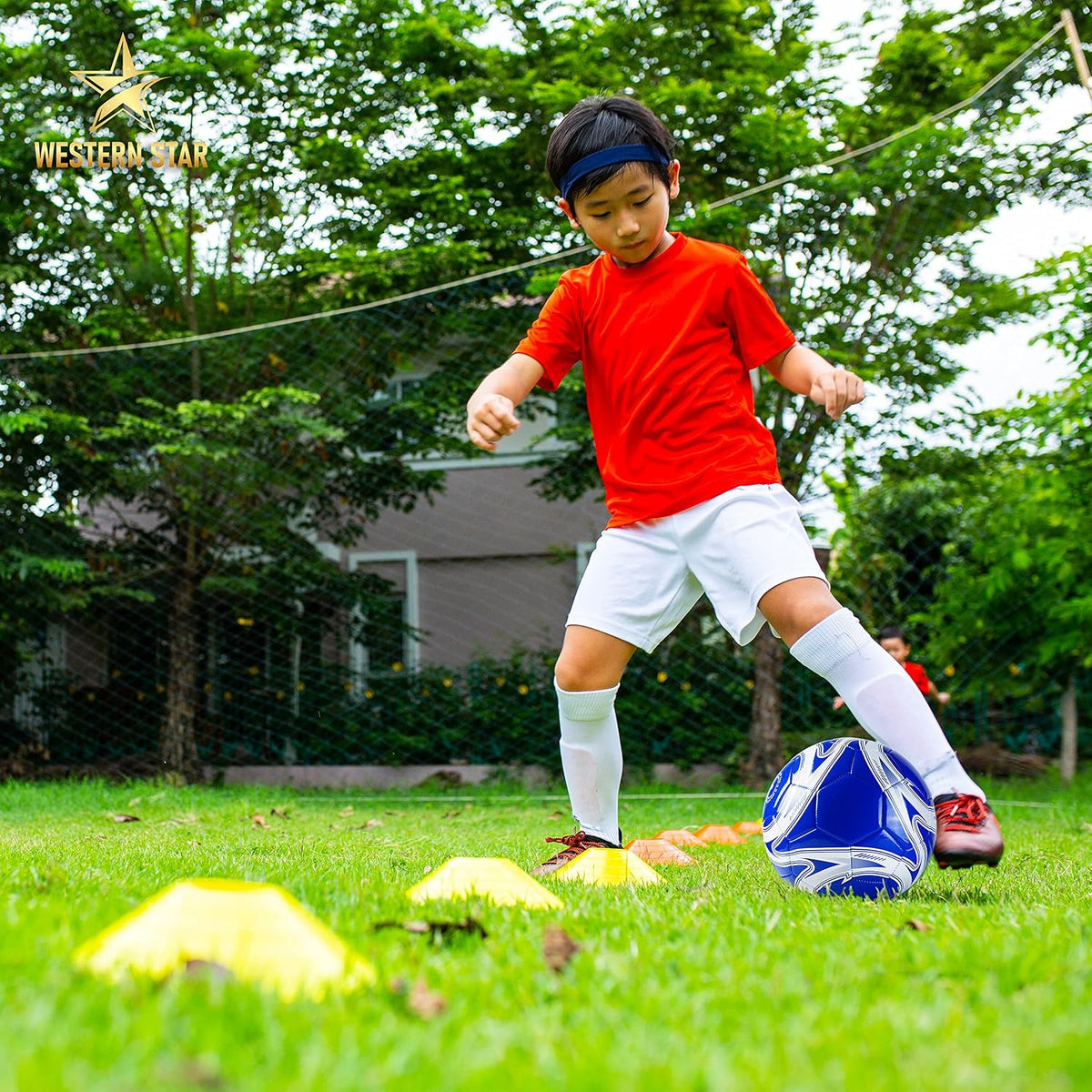 Western Star Balón de fútbol Helix- Tamaño 3 4 5 \u2013 Pelotas de...
