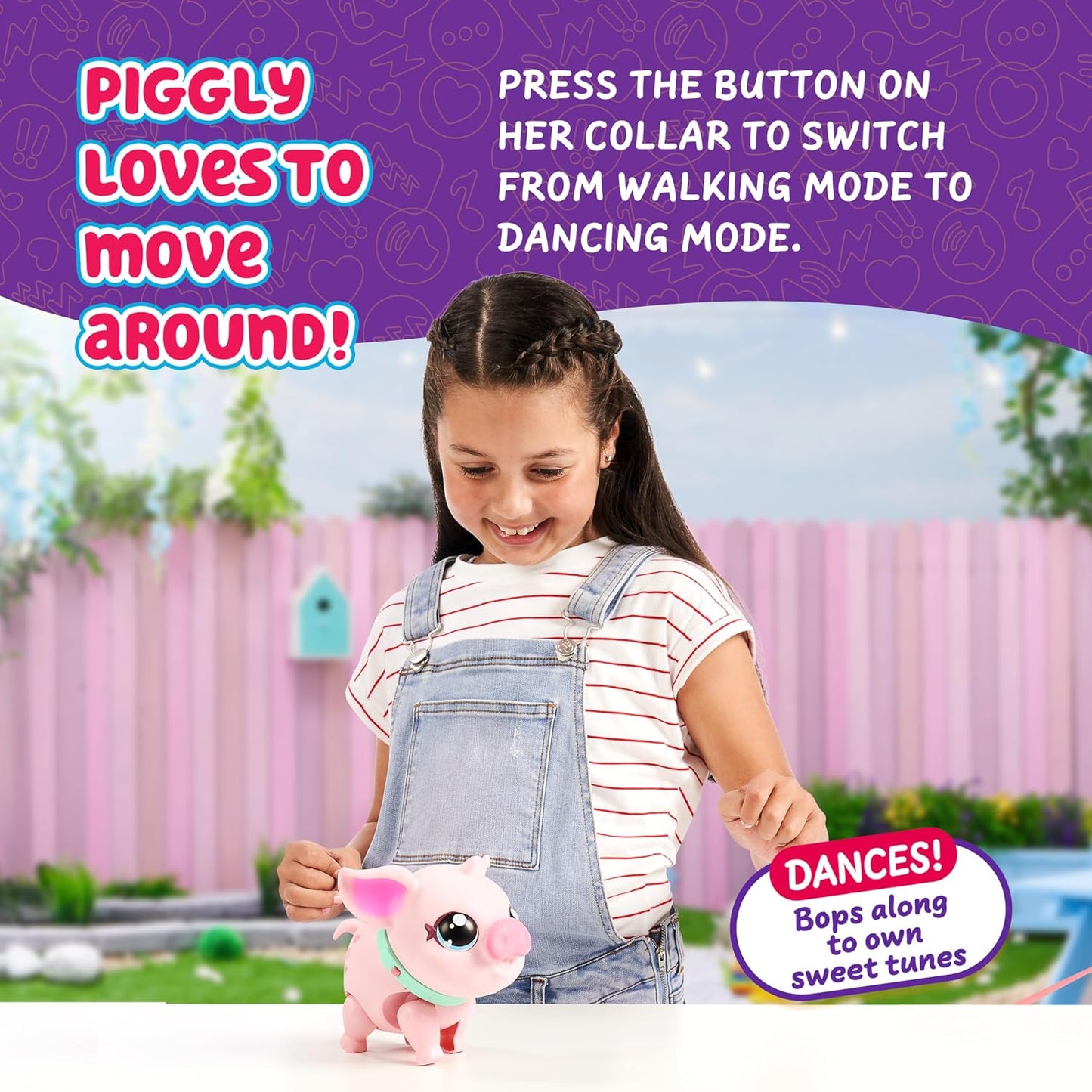 Little Live Pets My Pet Piggly the Toy Pig, juguete interactivo con...