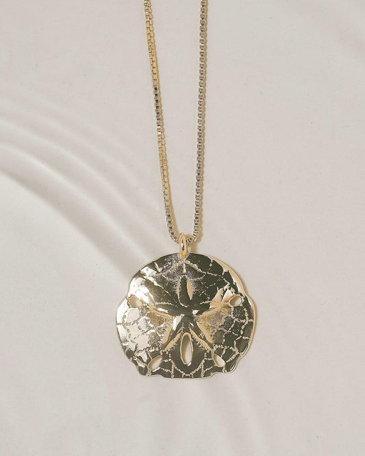 Collar de dólar de arena para mujer, impermeable, no se deslustra,...