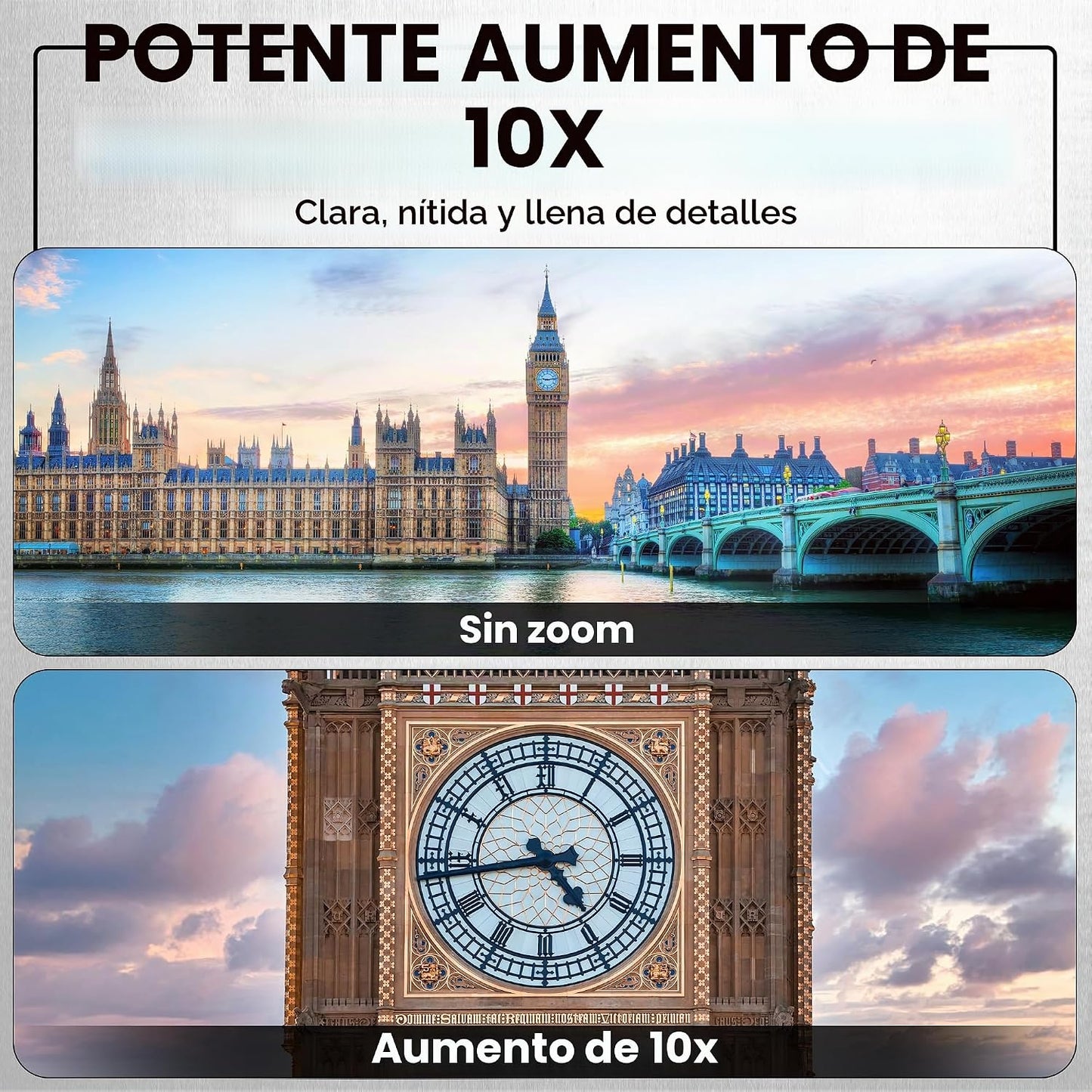 Minolta MNDM10B 4K Video 10x25 Kit monocular de visión nocturna dig...