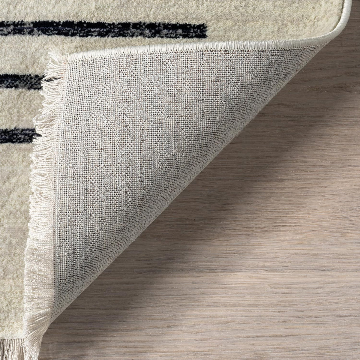 nuLOOM - Tapete con flecos para interior, hecho en telar eléctrico,...