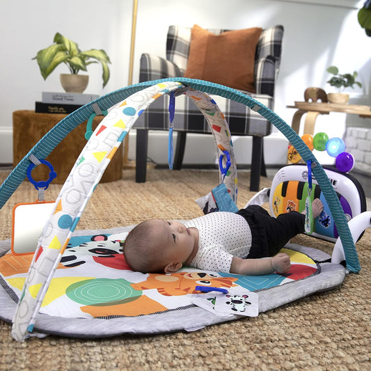 Baby Einstein Gimnasio de Juego y Alfombrilla de Actividad 4 en 1 K...