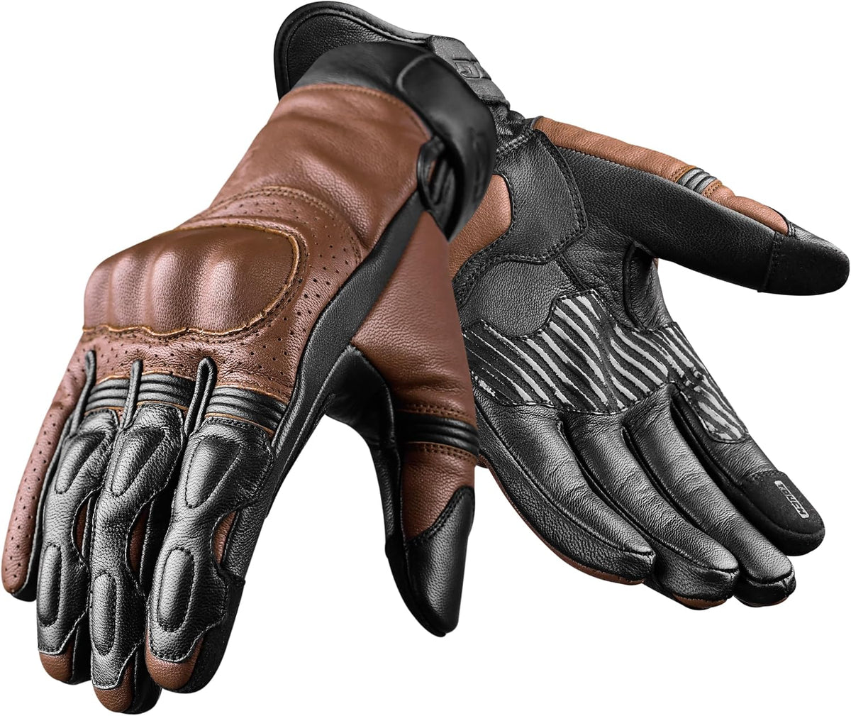 J.A.G. Guantes de motocicleta \u2013 Guantes de motocicleta perfora...