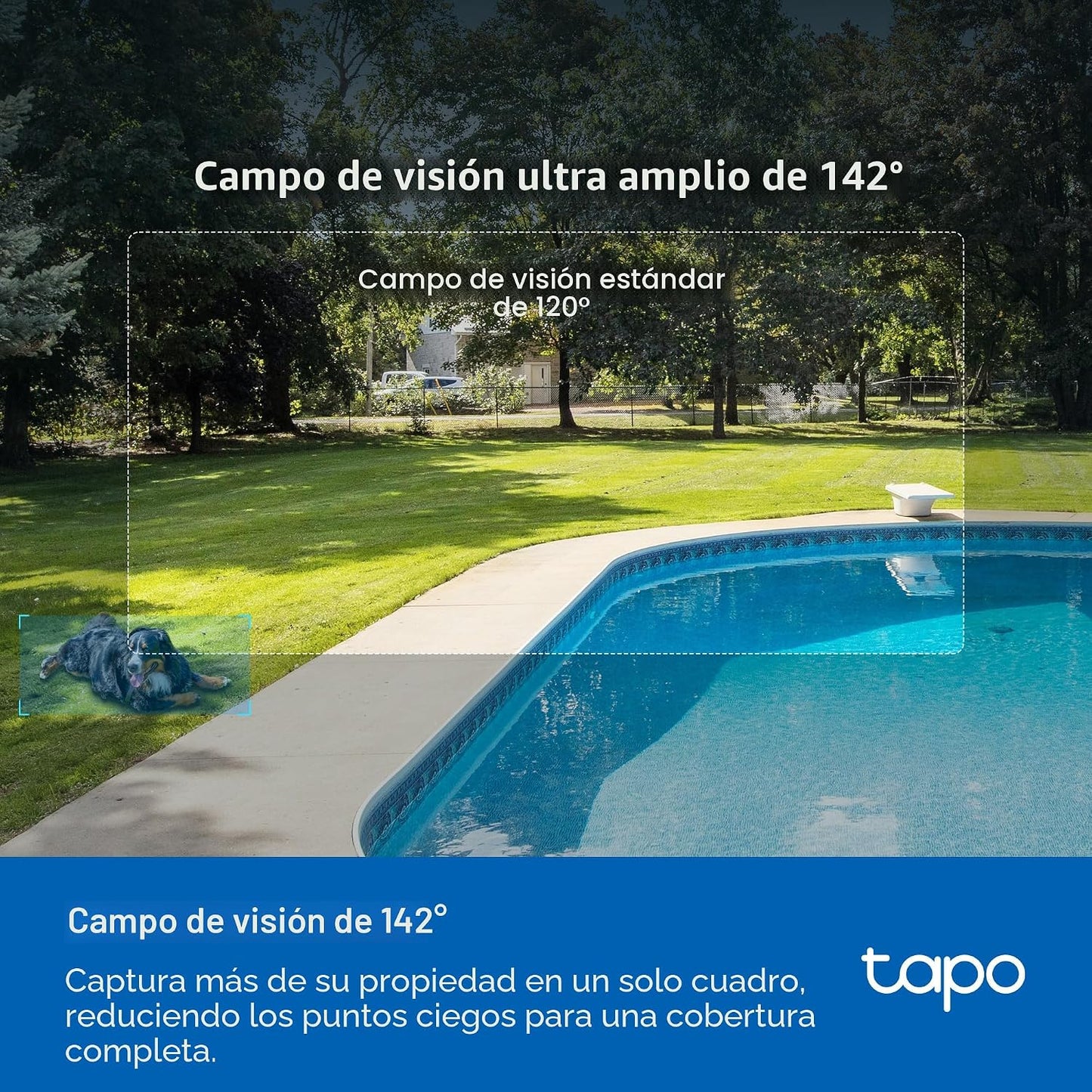 Tapo Cámara de seguridad inalámbrica MagCam 2K+ para exteriores con...