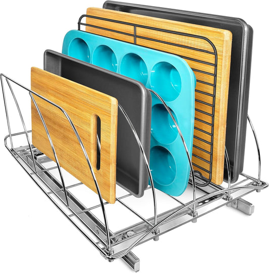 Lynk Professional® - Organizador de tabla de cortar, bandeja de gal...