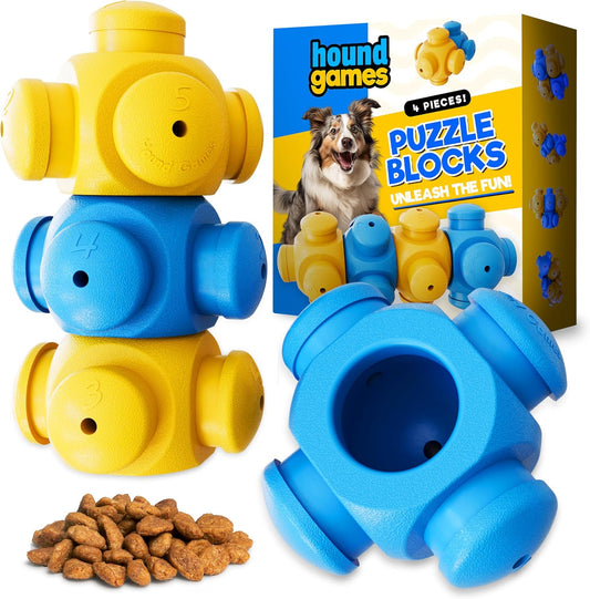 Juguetes de rompecabezas para perros inteligentes, interactivos, ro...