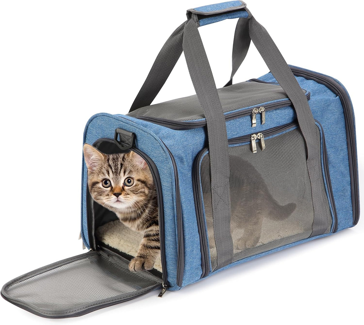 Mr. Pen Transportador de mascotas - Bolsa de transporte para gatos...