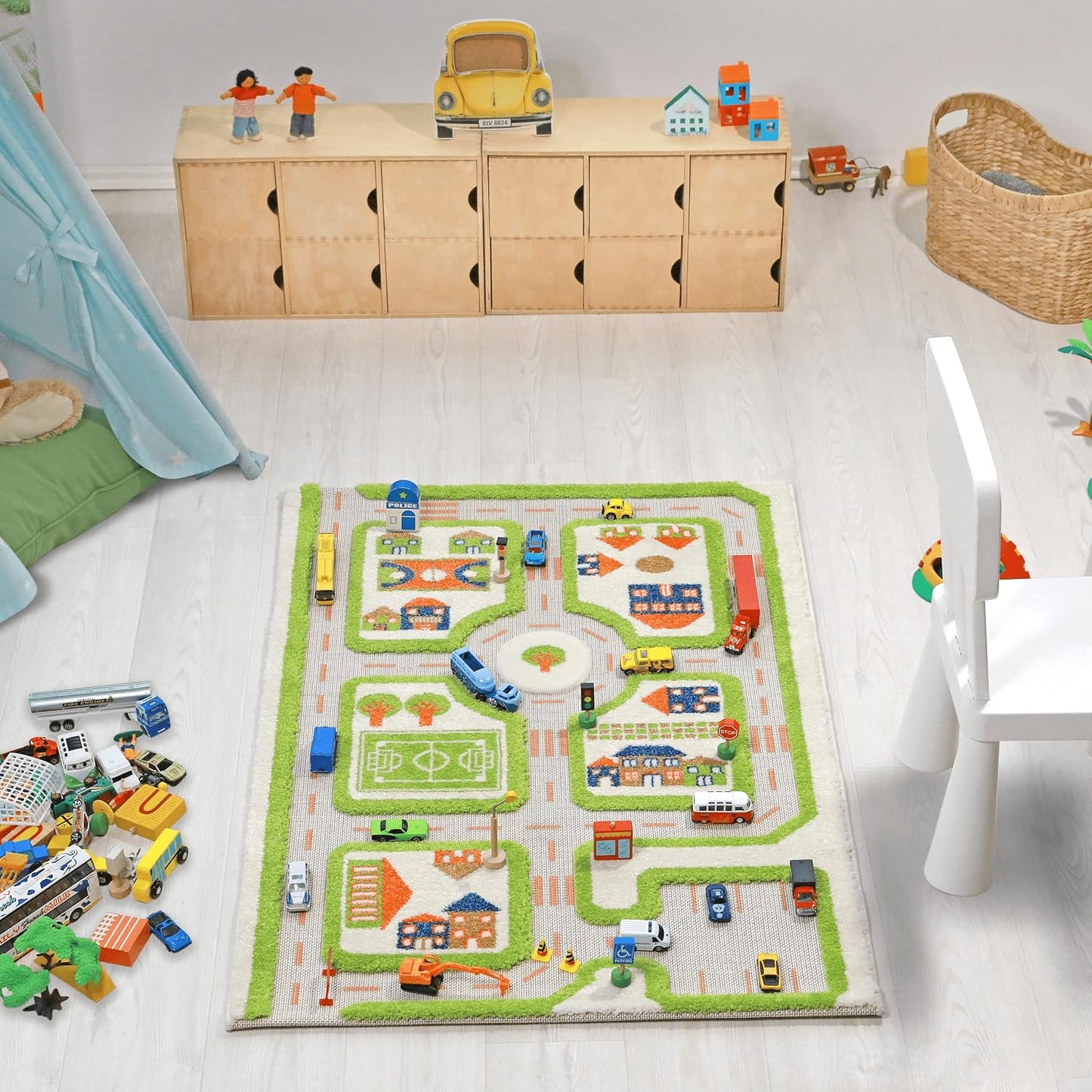IVI Colección de tráfico (verde tráfico, pequeño: 44.5 pulgadas de...