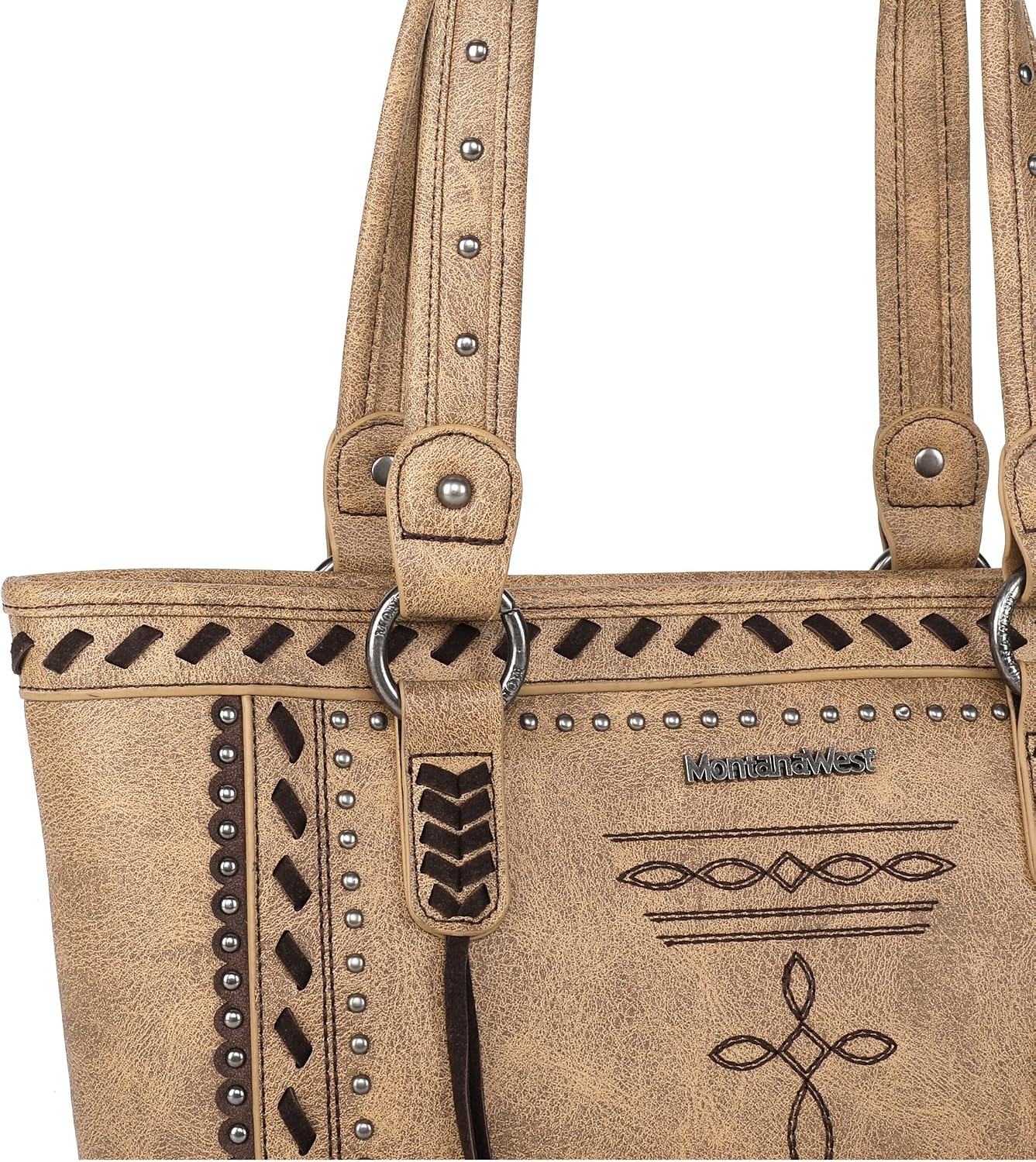 Montana West - Bolso tote de colección espiritual estilo western pa...