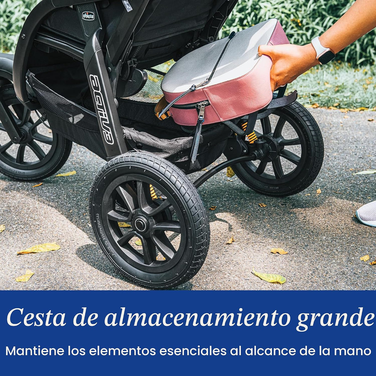 Chicco Activ3 - Cochecito para correr y asiento de coche, sistema d...