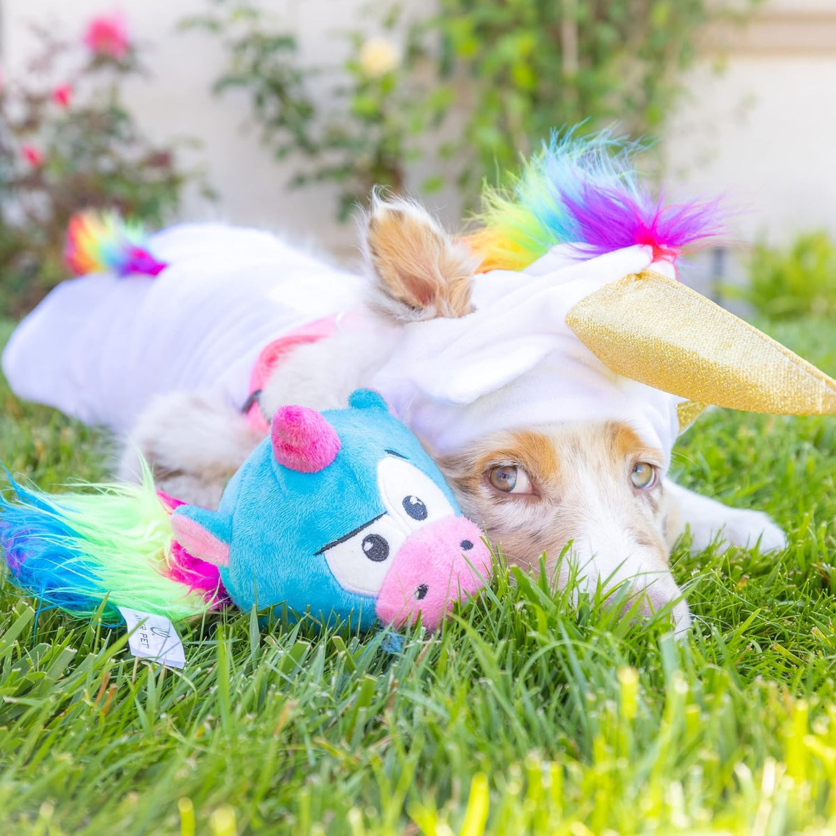 Hyper Pet Doggie Pal Unicorn Juguetes de peluche interactivos para...