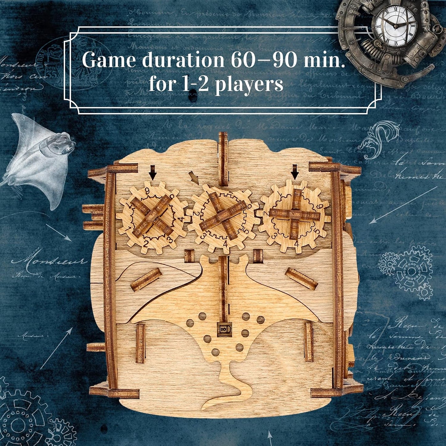 iDventure Cluebox - Captain's Nemo Nautilus - Juego de Escape Room...