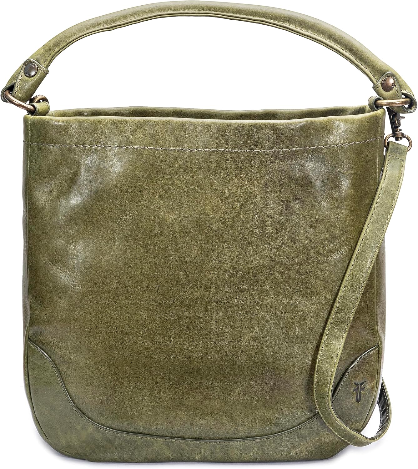 Cartera Frye Melissa Hobo para mujer, elegante con correa ajustable...