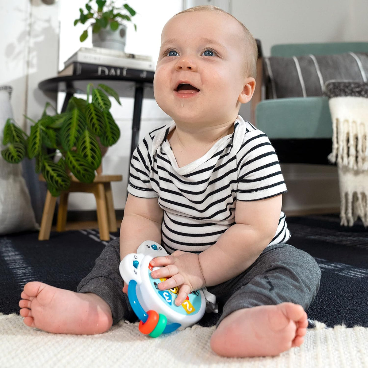 Baby Einstein Tiny Tempo - Tambor de juguete musical, a partir de 3...