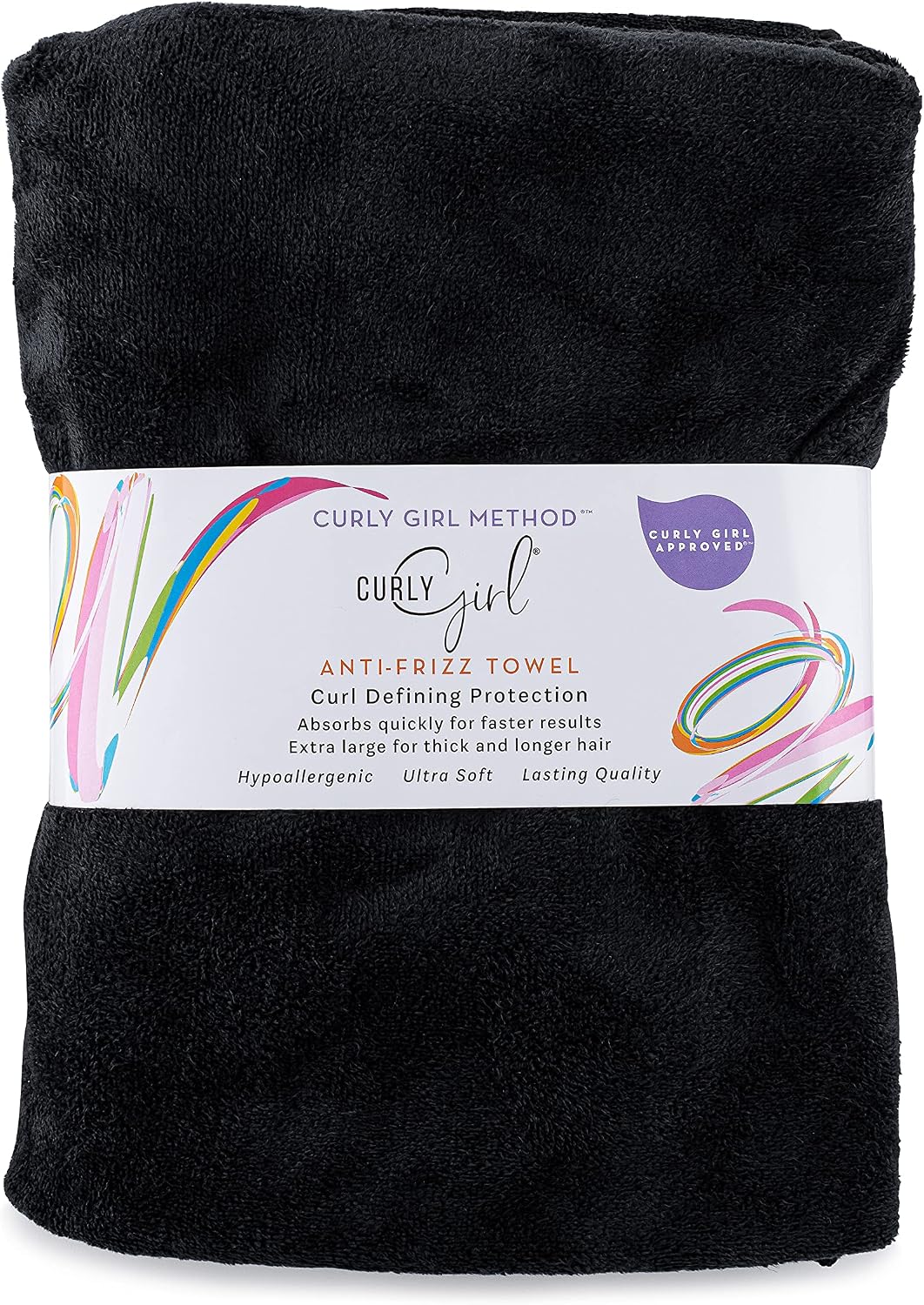 Toalla Curly Girl para Mujeres con Rulos, Anti-Encrespamiento, Abso...