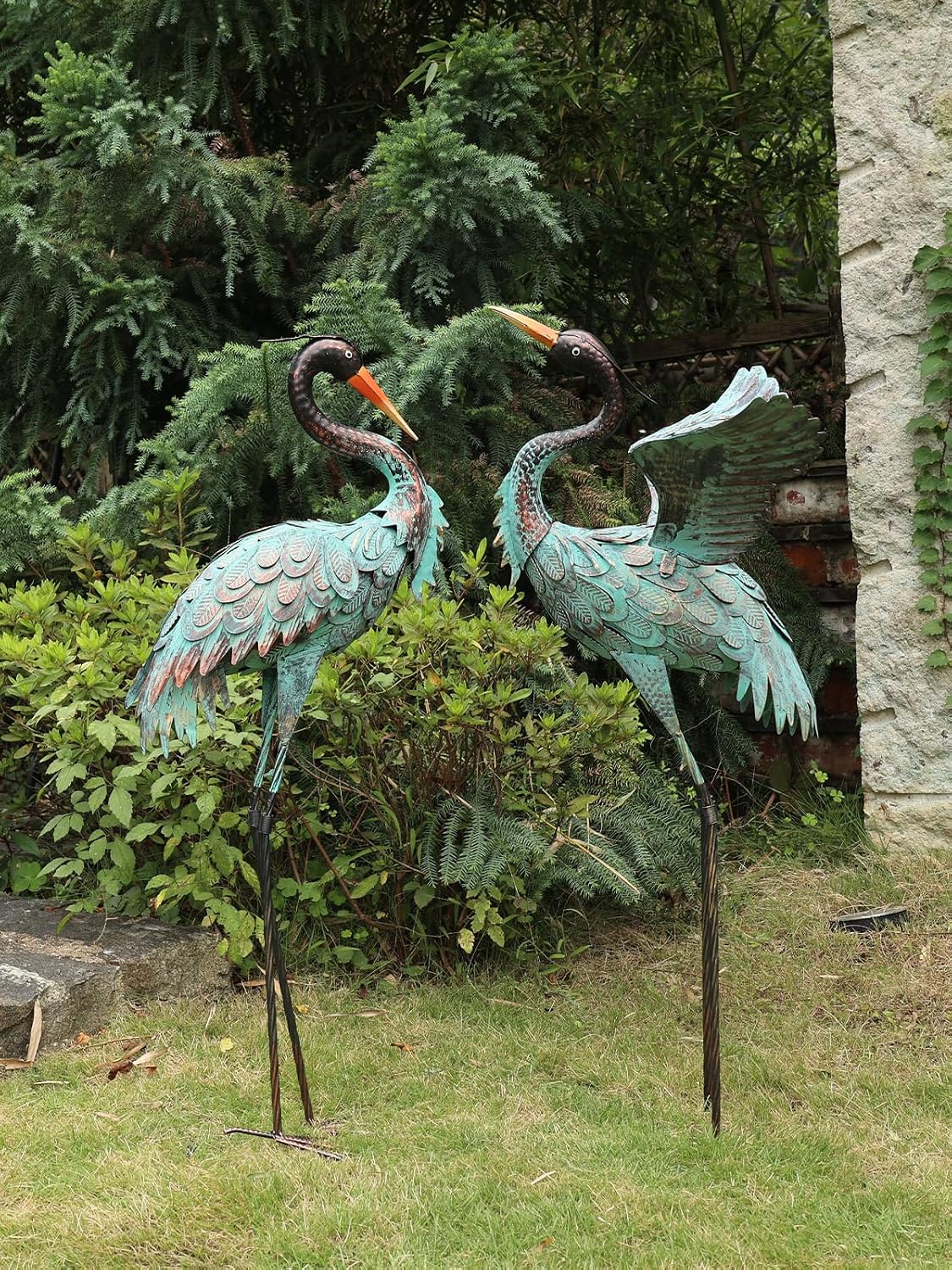 YEAHOME Estatuas de decoración de jardín para exteriores, 38 pulgad...