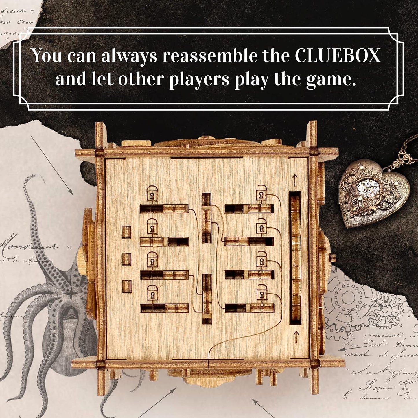 iDventure Cluebox - Captain's Nemo Nautilus - Juego de Escape Room...