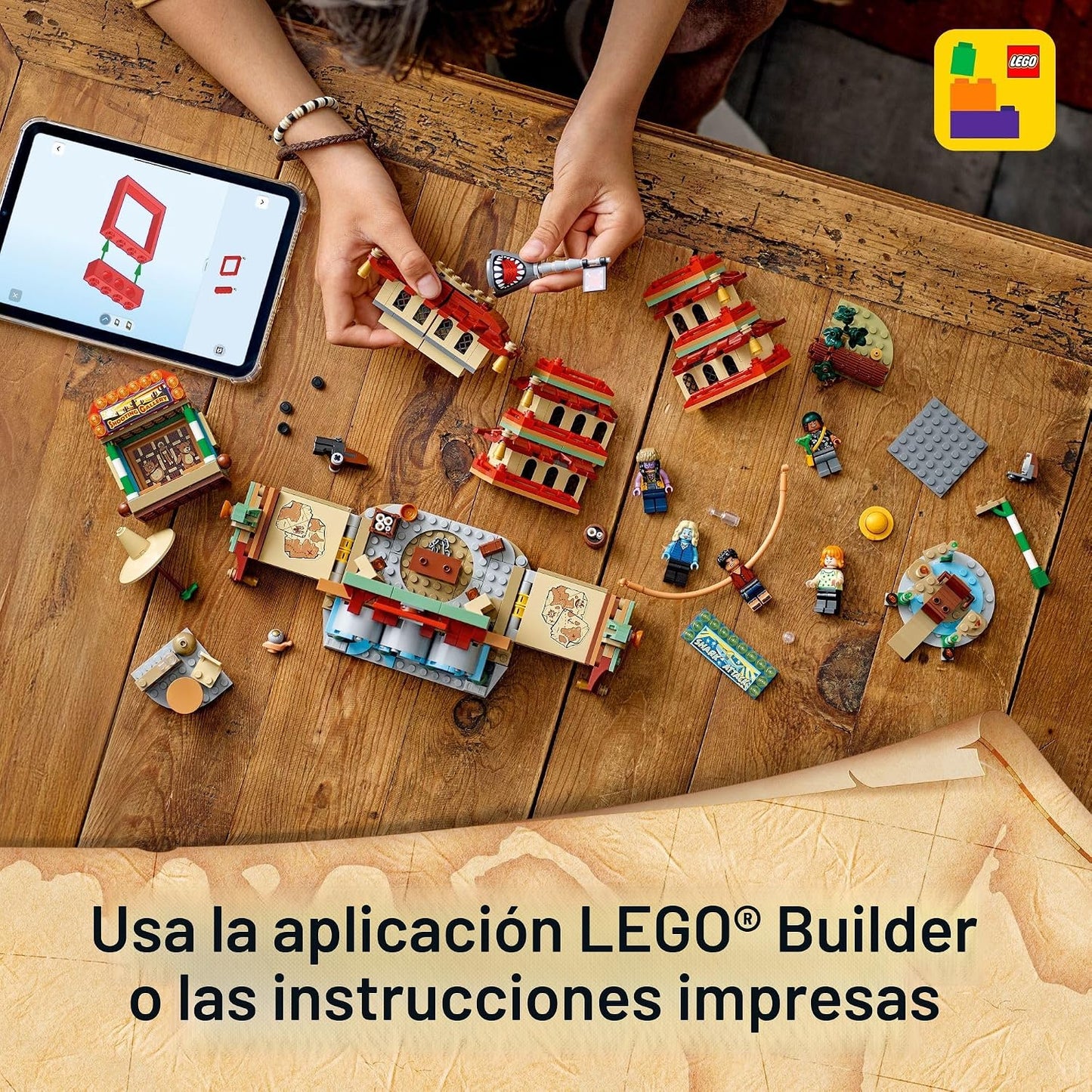 LEGO UN PEZZO Batalla en el Parque Arlong Bloques de Construcción -...