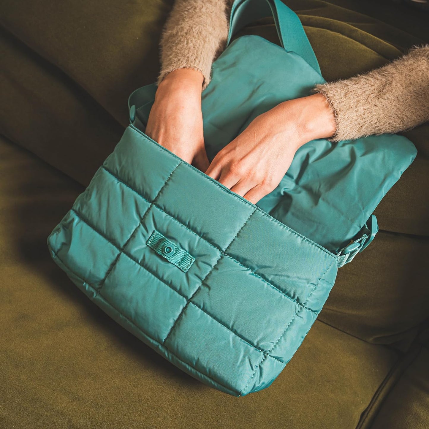 adidas Bolso cruzado acolchado unisex \u2013 Bolso acolchado suave...