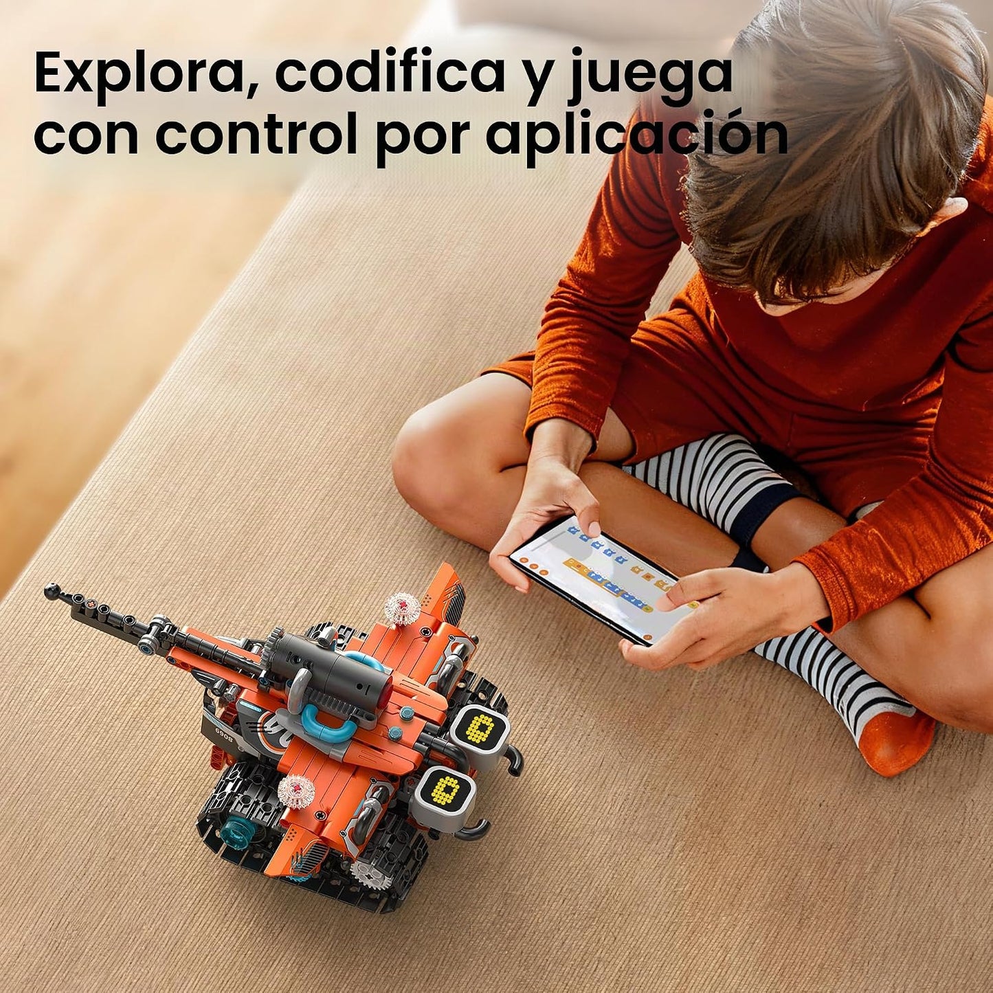 Sillbird Robot Kit de construcción con control remoto STEM regalo p...