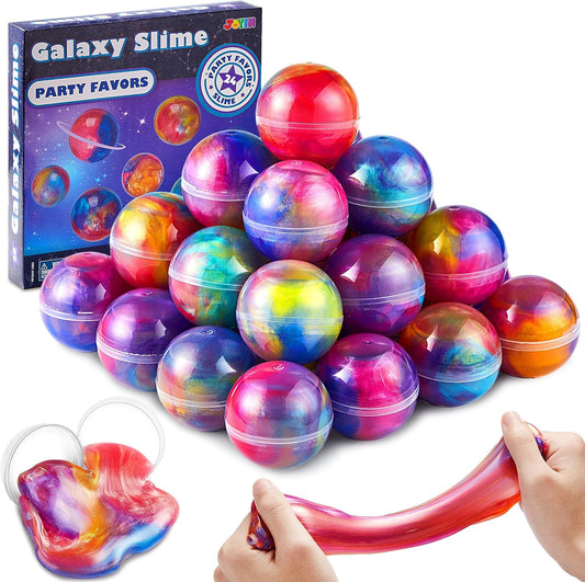 JOYIN Slime - Recuerdos de fiesta, paquete de 24 pelotas de slime d...