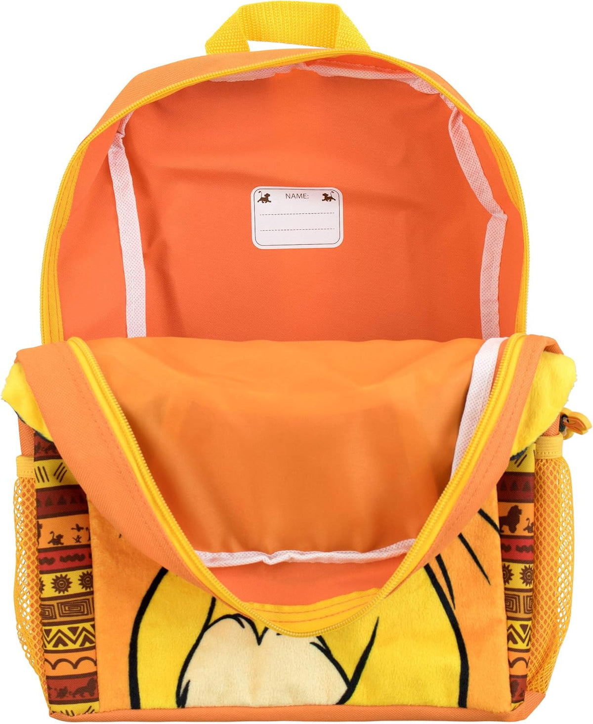 Mochila Disney Rey León | Mochila Simba | Talla única Amarillo
