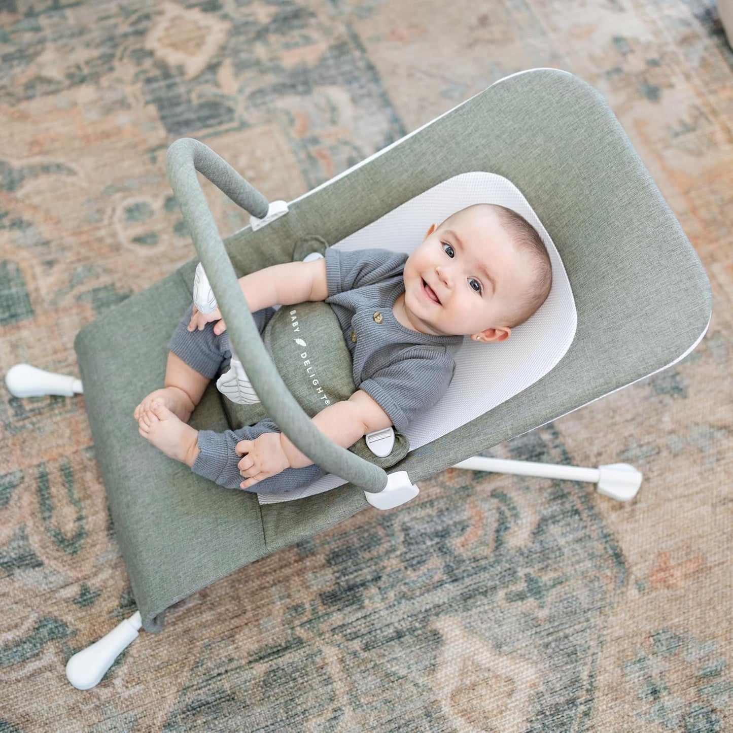Baby Delight Highland Baby Bouncer para bebé | Infantil | 0 \u2013...