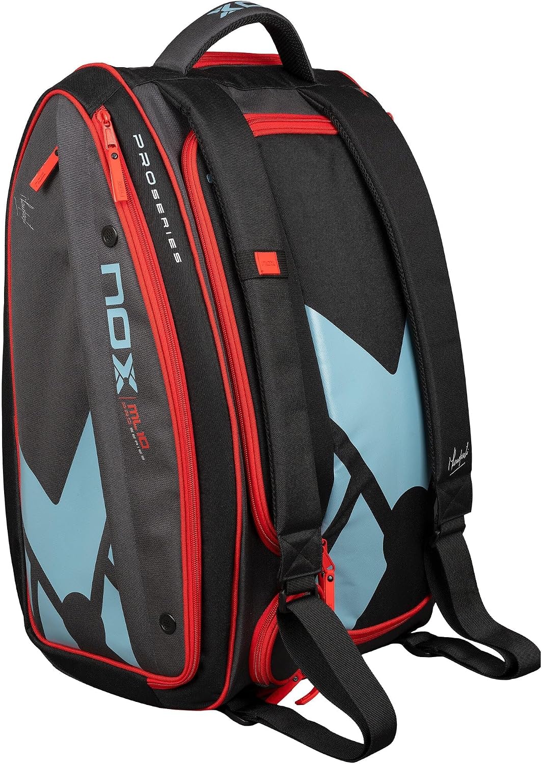 Bolso de pádel compacto NOX AT10 Competition XL | Paletero Versátil...