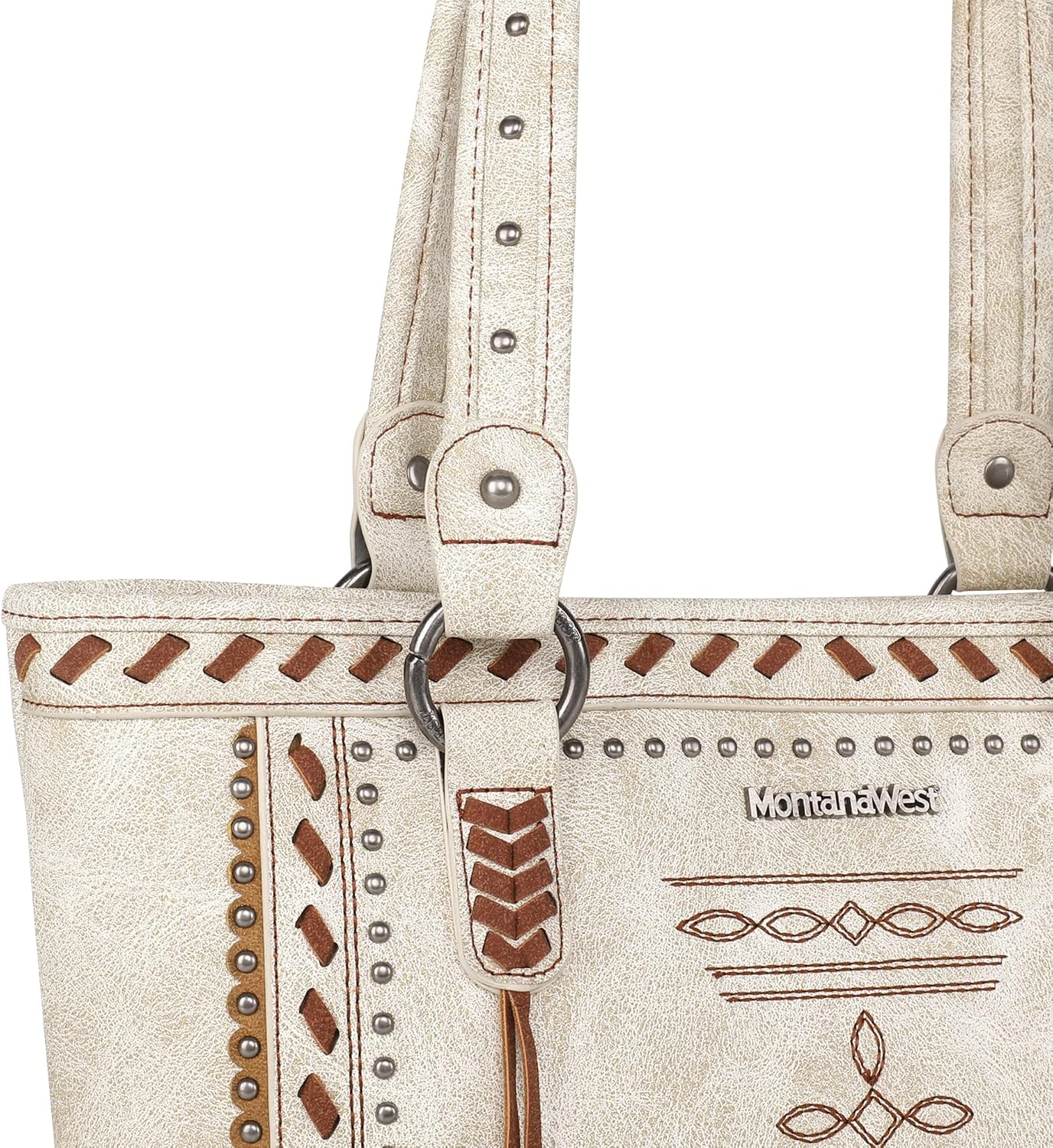 Montana West - Bolso tote de colección espiritual estilo western pa...