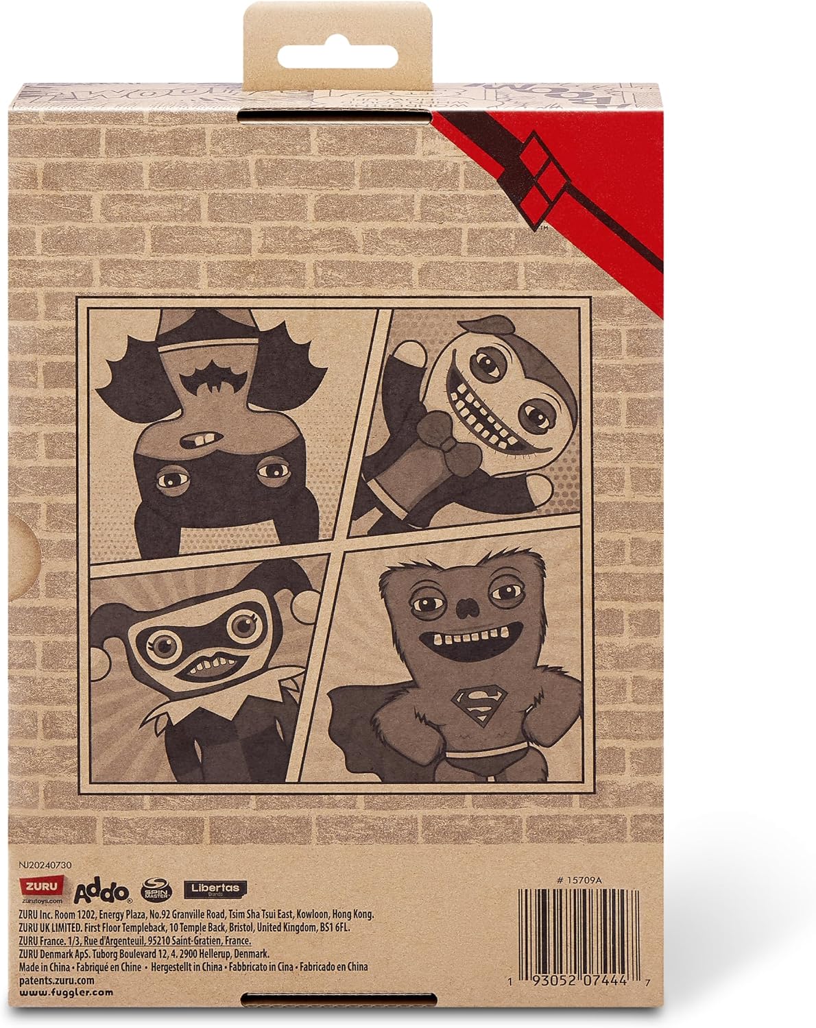 Fuggler x DC by ZURU Monstruo divertido y feo, de peluche, coleccio...