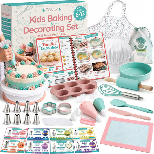 Tovla Jr. Juego de repostería y decoración para niños, regalo para...