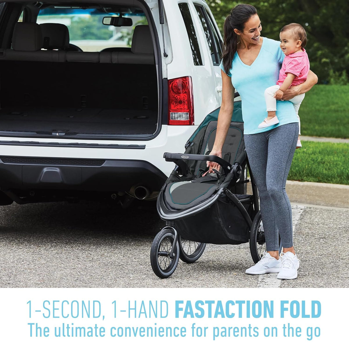 Graco FastAction Jogger LX Carriola - Conducción, Plegable con una...