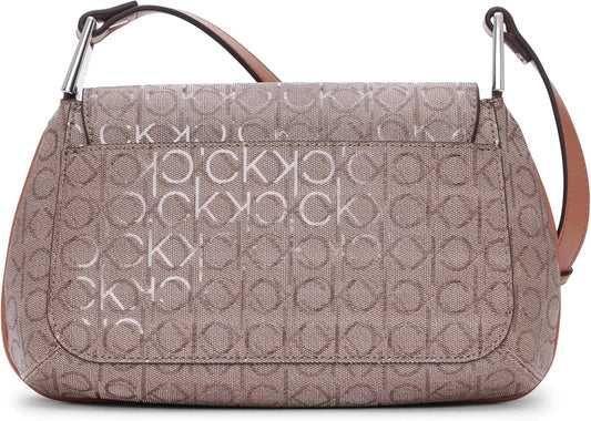 Calvin Klein Bandolera Charlie Flap para mujer