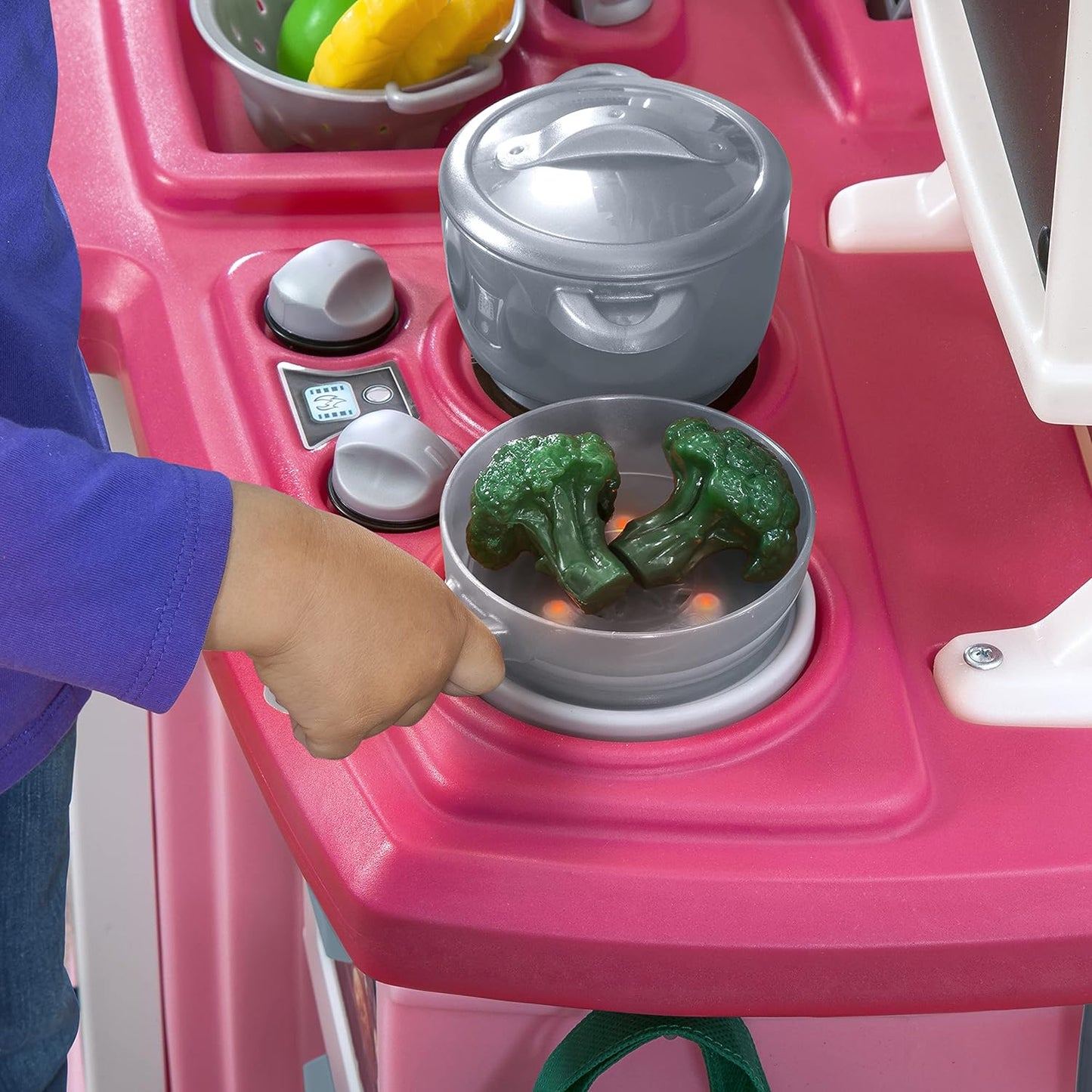 Step2 Great Gourmet - Juego de cocina para niños, cocina para inter...