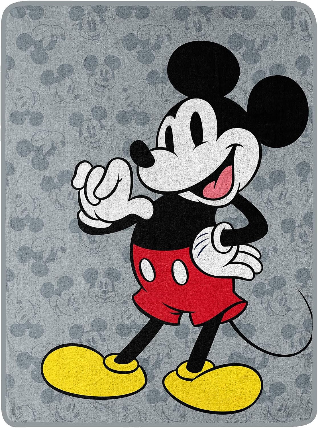 Northwest Manta de Micro Raschel con diseño de Mickey Mouse, 46 x 6...