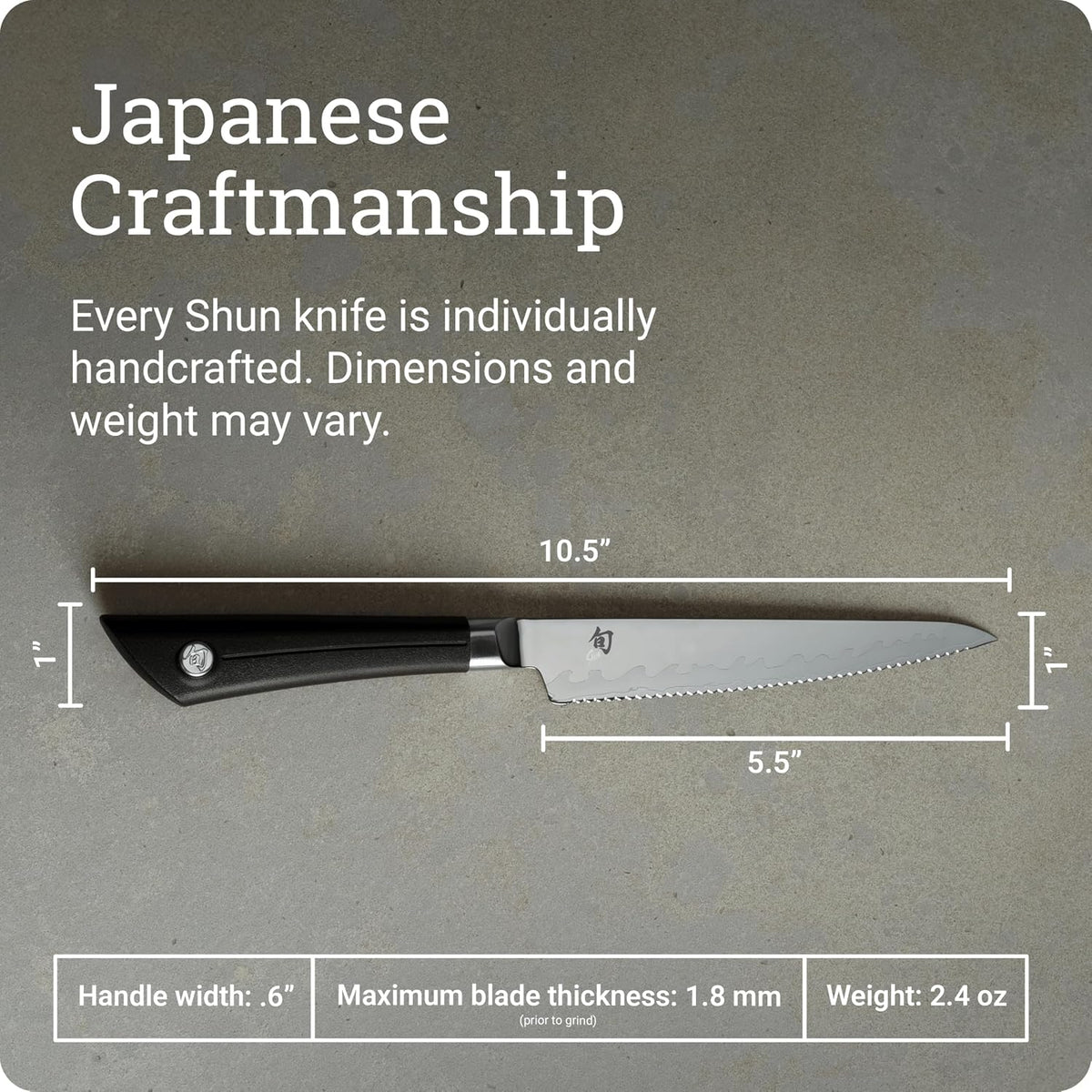 Shun Sora - Cuchillo para pelar, Utilitario, Plateado | Cuchillo de...