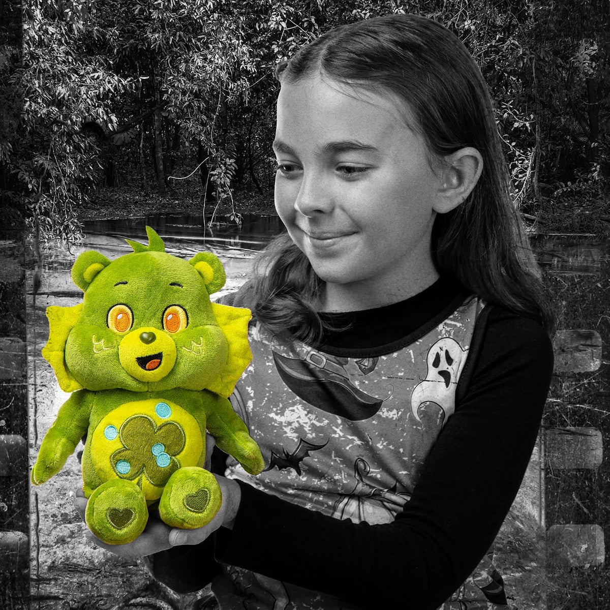Care Bears - Peluche universal de 9 pulgadas, oso de buena suerte c...