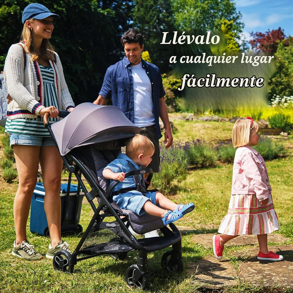Graco Ready2Jet - Cochecito compacto apto para arriba y con plegado...