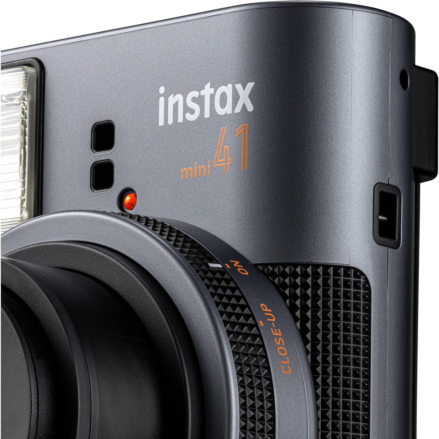 Fujifilm Cámara Instax Mini 41 de película instantánea negra + paqu...