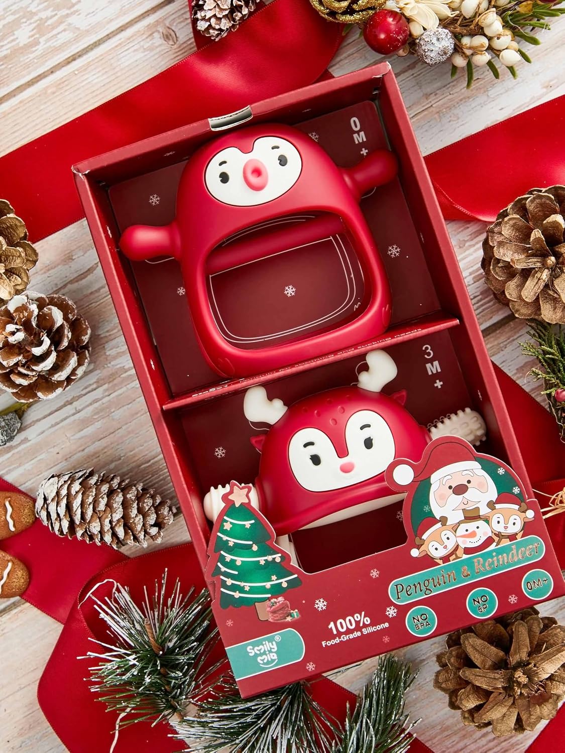 Rellenos de calcetines de Navidad para bebés - Smily Mia Amigo Ping...