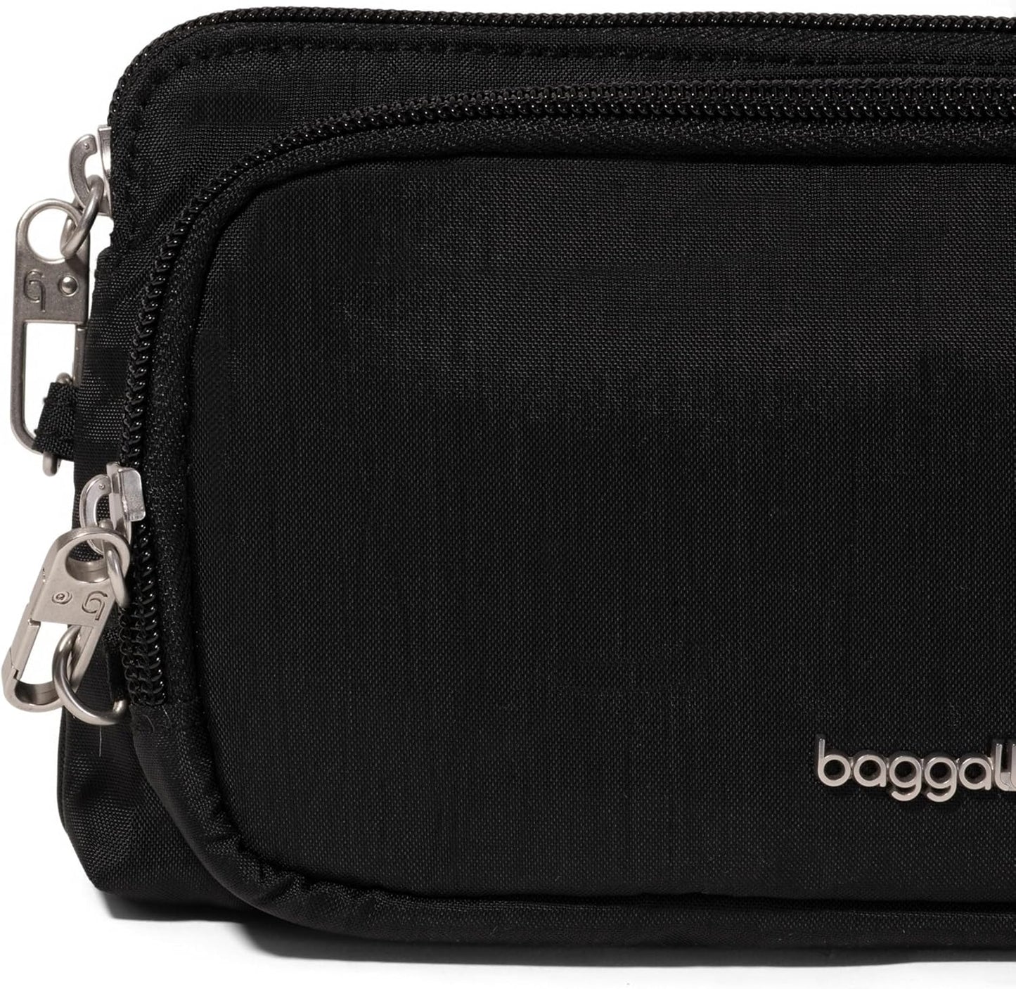 Securtex - Mini cartera cruzada antirrobo, ligera, 8.4 x 4.5 pulgad...
