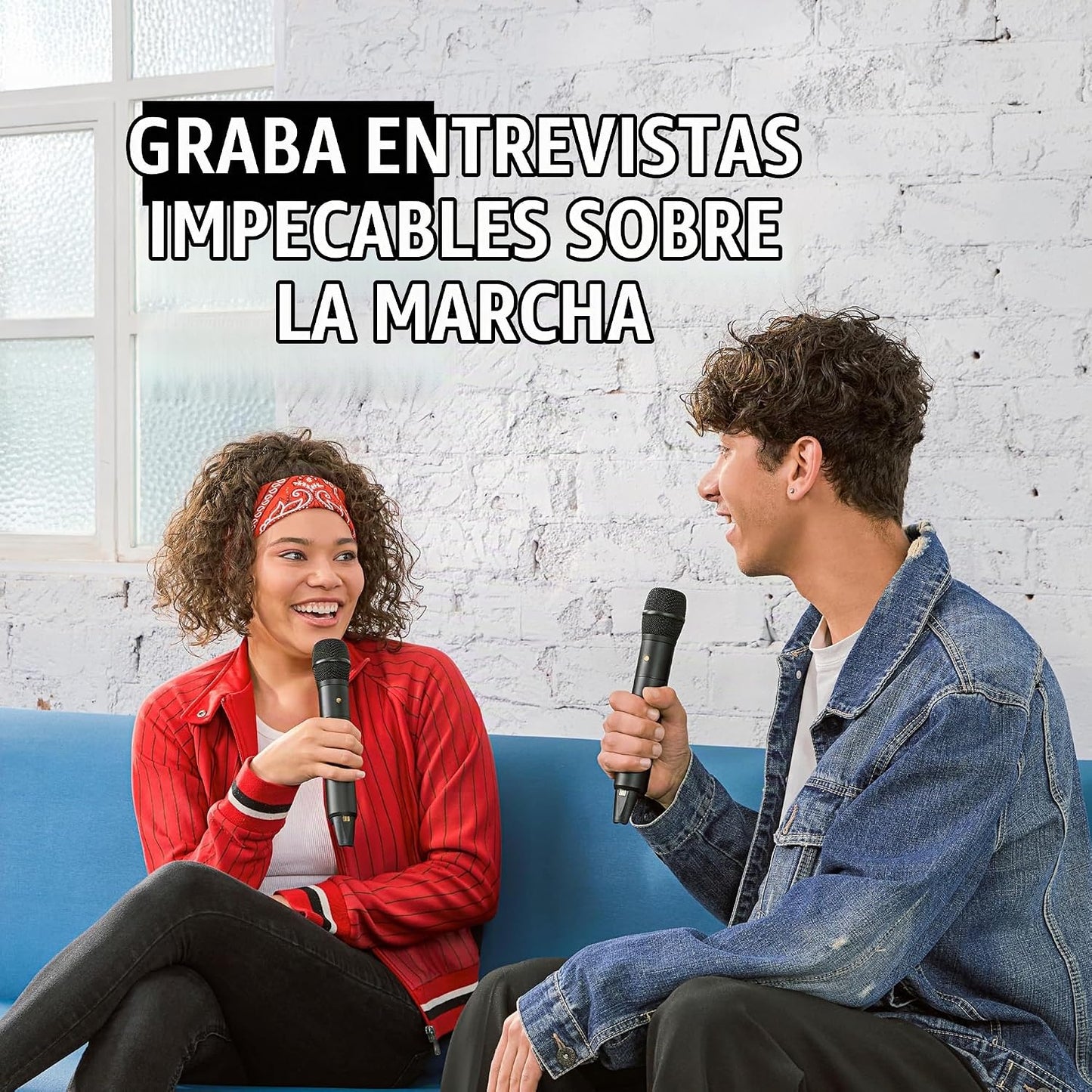 RØDE Interview PRO Micrófono de condensador de mano inalámbrico con...